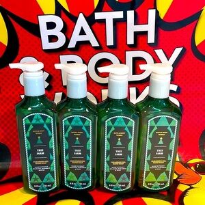 4 Set ❤️‍🩹Bath and Body Works Tree Farm Hand Soap Limited Edition 8 oz